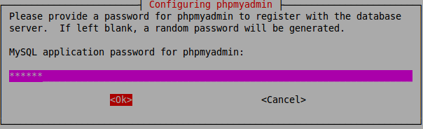 PhpMyAdmin - Schermata richiesta seconda password