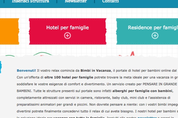 Sito Web Bimbi In Vacanza